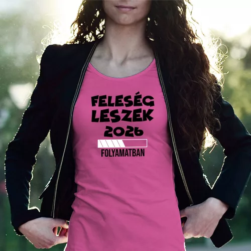 Női póló feleségnek - Feleség leszek