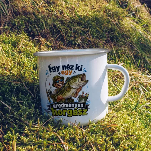 Horgász_bögre_Így_néz_ki_egy_eredményes_horgász