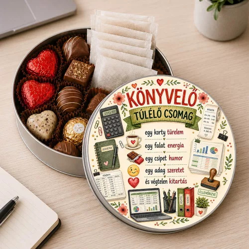 Könyvelőnek_fémdoboz_Túlélő_csomag