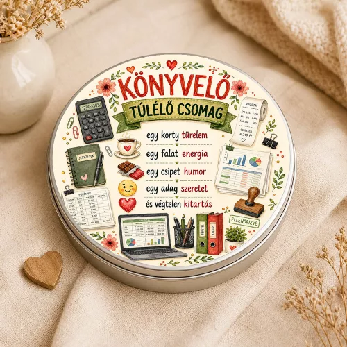 Könyvelőnek_fémdoboz_Túlélő_csomag
