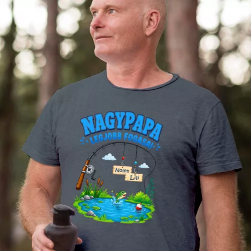 Nagypapa_legjobb_fogásai_póló_Unokák_neveivel