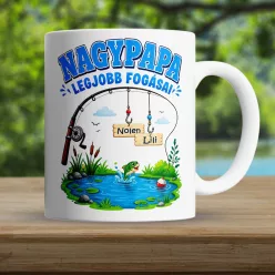 Nagypapa_legjobb_fogásai_bögre_Unokák_neveivel