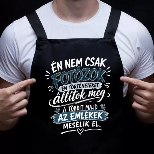Fotós_ajándék_kötény_Én_nem_csak_fotózok