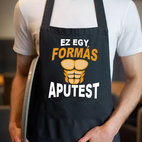 Formás_aputest_kötény_Vicces_apás_ajándék
