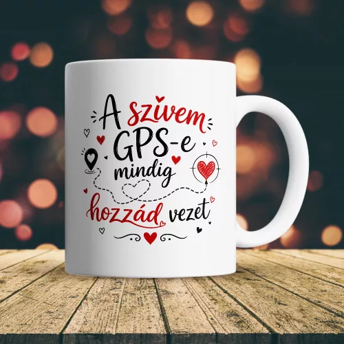 A_szívem_GPS-e_hozzád_vezet_bögre_Szerelmes_ajándék