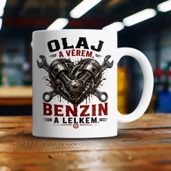 Autós bögre - Olaj a vérem, benzin a lelkem