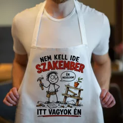 Barkácsoló_ajándék_kötény_Nem_kell_ide_szakember