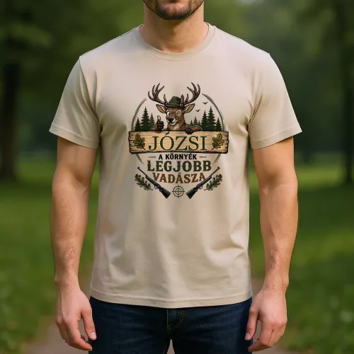 A_környék_legjobb_vadásza_póló_Vadász_ajándék