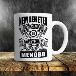 Bögre autószerelőnek - Nem lehetek tökéletes