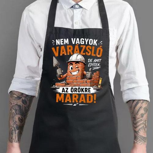 Kőműves_ajándék_kötény_Amit_építek_örökre_marad