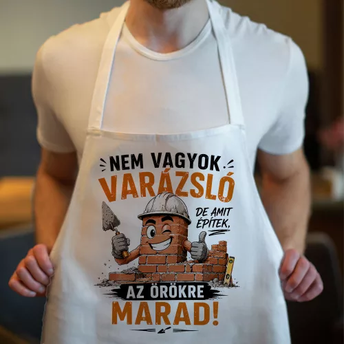Kőműves_ajándék_kötény_Amit_építek_örökre_marad