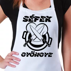 Ajándék_szakácsoknak_Séfek_gyöngye_kötény_