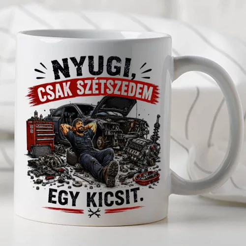 Autószerelő_ajándék_bögre_A_garázs_az_én_birodalmam