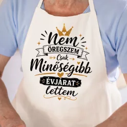 Születésnapi_ajándék_Minőségi_évjárat_kötény