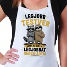 Legjobb_Testvér_Kötény_Vicces_Ajándék