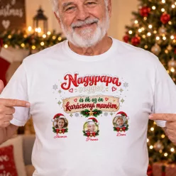 Póló_kollázs_fotókkal_Karácsonyi_ajándék_nagypapának