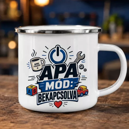 Apás_ajándék_bögre_Apa_mód_bekapcsolva