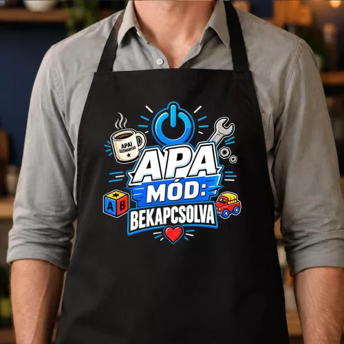 Apás_ajándék_kötény_Apa_mód_bekapcsolva