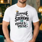 Önironikus_férfi_póló_Lennék_én_szerény