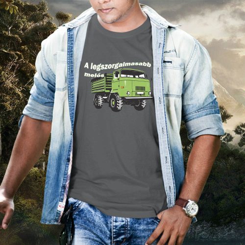 IFA_L60_ajándék_Legszorgalmasabb_melós_póló_