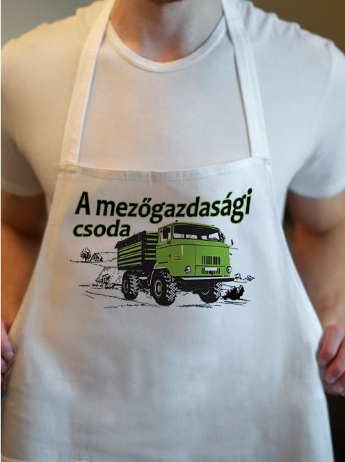 IFA L60 ajándék_Mezőgazdasági csoda kötény