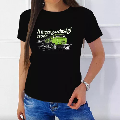 Mezőgazdasági_csoda_IFA_L60_mintás_női_póló_