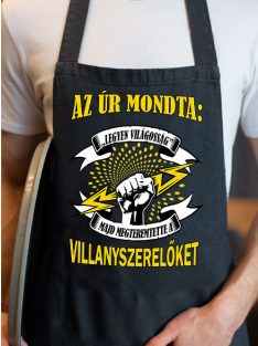 Kötény villanyszerelőnek_Az úr mondta_