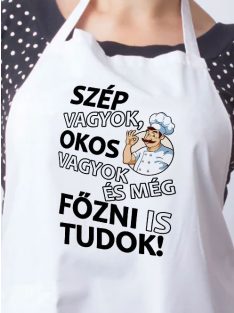 Humoros szakács kötény_Még főzni is tudok_