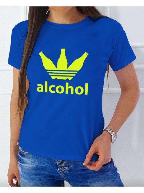 Vicces ajándékok_Vicces alcohol női póló 