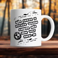 Autós_ajándékok_Vicces_BMW_bögre_