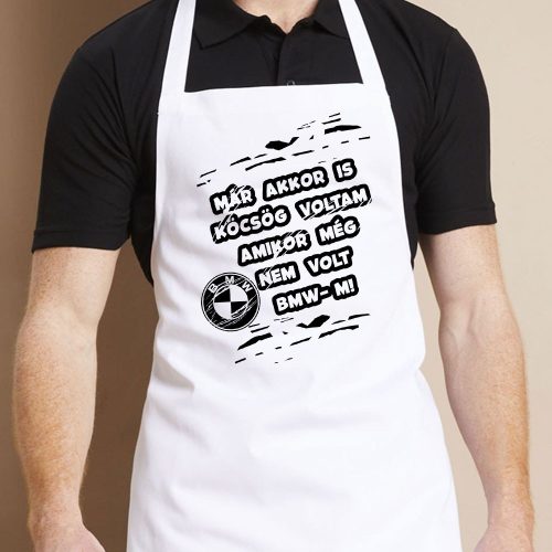 Autós_ajándékok_Vicces_BMW_kötény_