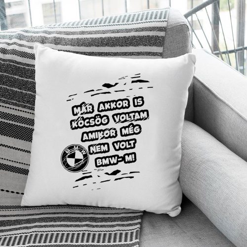 Autós_ajándékok_Vicces_BMW_párna_
