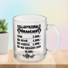 Szakmás_bögre_Villanyszerelési_óradíjak_