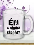 Humoros feliratos bögre_Én vagyok a főnök_