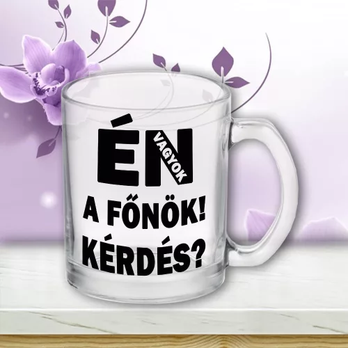 Humoros_feliratos_bögre_Én_vagyok_a_főnök_