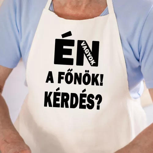Humoros_feliratos_kötény_Én_vagyok_a_főnök_