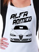 Autós kötény_Alfa Romeo feliratos kötény