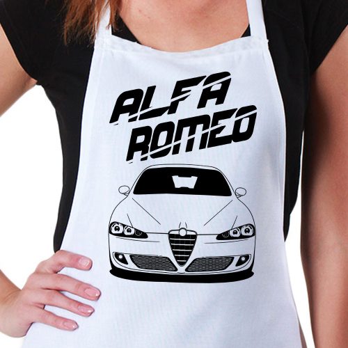 Autós_kötény_Alfa_Romeo_feliratos_kötény_