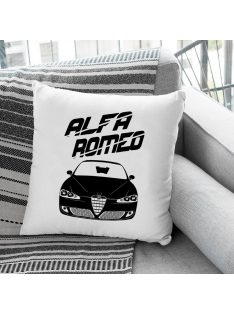 Autós ajándékok_Alfa Romeo feliratos párna