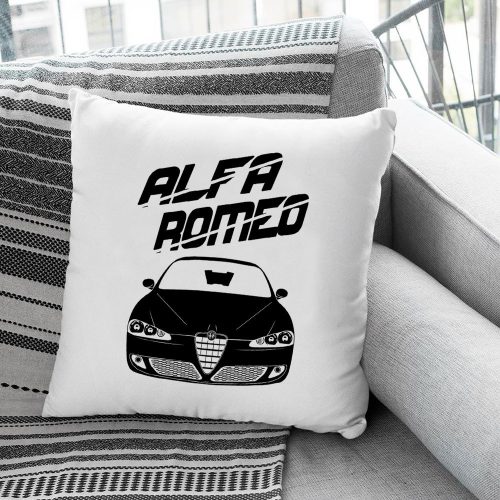 Autós_ajándékok_Alfa_Romeo_feliratos_párna_