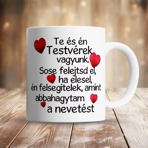 Ajándék_testvérnek_Bögre_testvérnek_