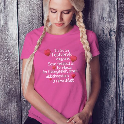 Ajándék_testvérnek_Vicces_női_póló_