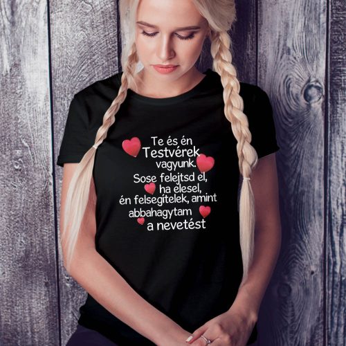 Ajándék_testvérnek_Vicces_női_póló_