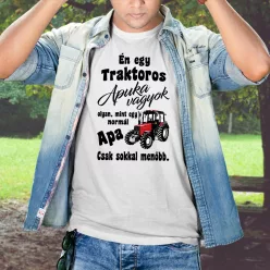 Póló_traktorosoknak_Traktoros_apuka_vagyok_