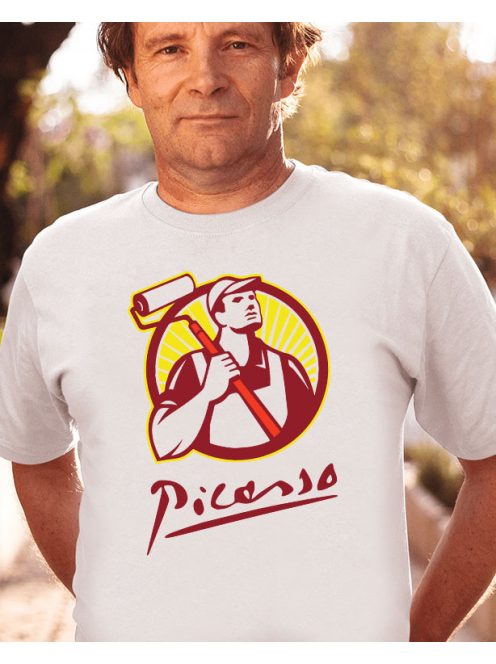 Ajándék szobafestőknek_Picasso póló 