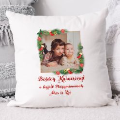 Karácsonyi_párna_Ajándék_nagymamának_