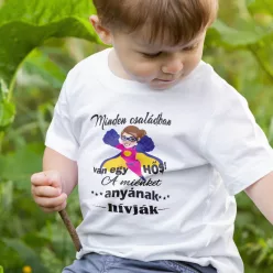Feliratos_gyerek_póló_anyának_Egy_hős_anya__