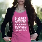 Vicces_női_póló_keresztanyának_Én_vagyok_a_legjobb