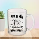 Apa-fia_ajándék_Apa_és_fia_legjobb_barátok_Bögre