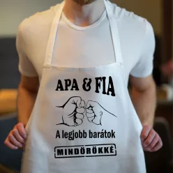 Apa-fia_kötény_Apa_és_fia_legjobb_barátok_
